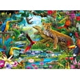 thumbnail image 4 of Buffalo Games Vivid Leopard Jungle 1000 Piece Jigsaw Puzzle, 4 of 5