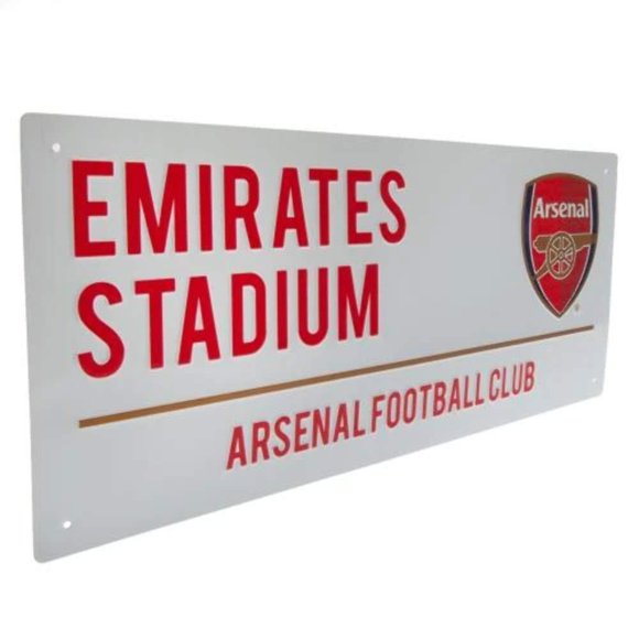 Premier Life Store Arsenal Fc Street Sign Emirates Stadium
