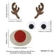 thumbnail image 5 of Matsuzay Pegatinas instantáneas para puertas navideñas con espíritu navideño para iluminar la entrada, lindas pegatinas navideñas para Kits de decoración para fiestas cabeza de alce, 5 of 6