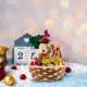 thumbnail image 5 of Paquete de 2 cestas de regalo redondas, cestas pequeñas de bambú para pan y frutas, cestas para servir alimentos, cesta de almacenamiento de alimentos para restaurante de cocina, 5 of 5