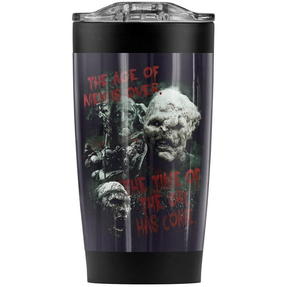 The Lord Of The Rings/Time Of The Orc Stainless Steel Tumbler 20 oz Coffee Travel Mug/Cup, Vacuum Insulated & Double Wall with Leakproof Sliding Lid | Great for Hot Drinks and Cold Beverages