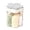 White, variant on Five In Seasoning Bottle With Lab e l Sealed Flip Lid Jar For Kitchen Barbecue And Cooking Seasonings, 3.54×4.33 inch, Blue