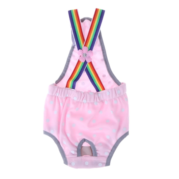 Pantalones fisiológicos con correa para perros y mascotas, pantalones cortos lavables, ropa interior para menstruación de cachorros