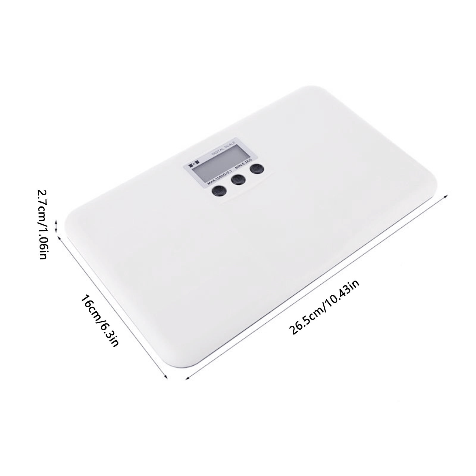 High Precision Digital Baby Scale for Toddlers and with 330 Pound Capacity Accurate Weight Measurement
