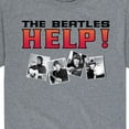 thumbnail image 3 of The Beatles - Help! - Men's Short Sleeve Graphic T-Shirt, 3 of 6