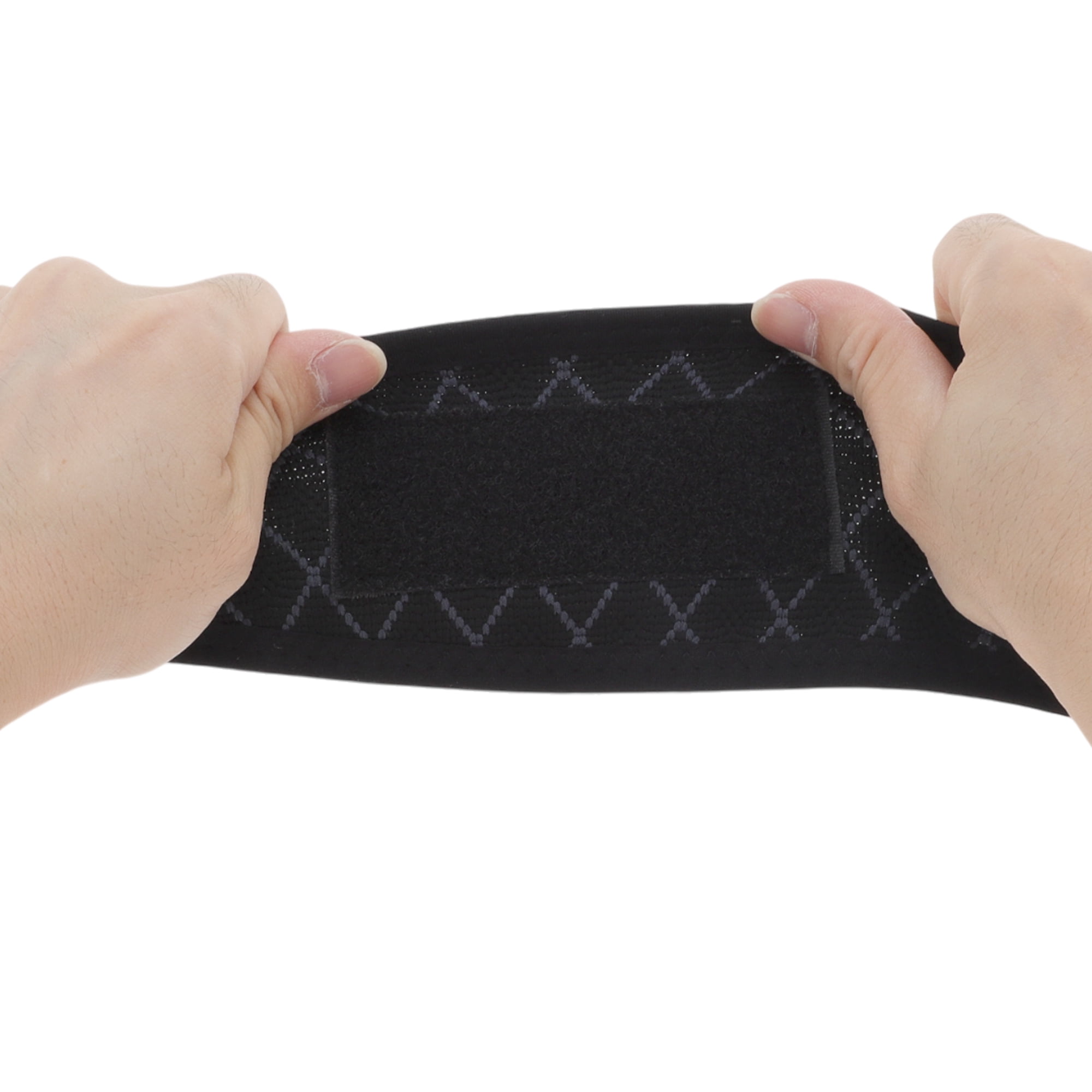 Unique Bargains Warm Wristbands for Sport 12.99"x3.27" 1 Pair Black