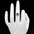 thumbnail image 2 of Genuine Ruby 925 Sterling Silver Ring s.7 Jewelry DGR1121_G_7 R-1046, 2 of 7