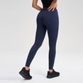 thumbnail image 6 of WAYUTE Womens Leggings High Waisted Casual Stretchy Fit Solid Color Trousers with Pockets for Sports Running, 6 of 7