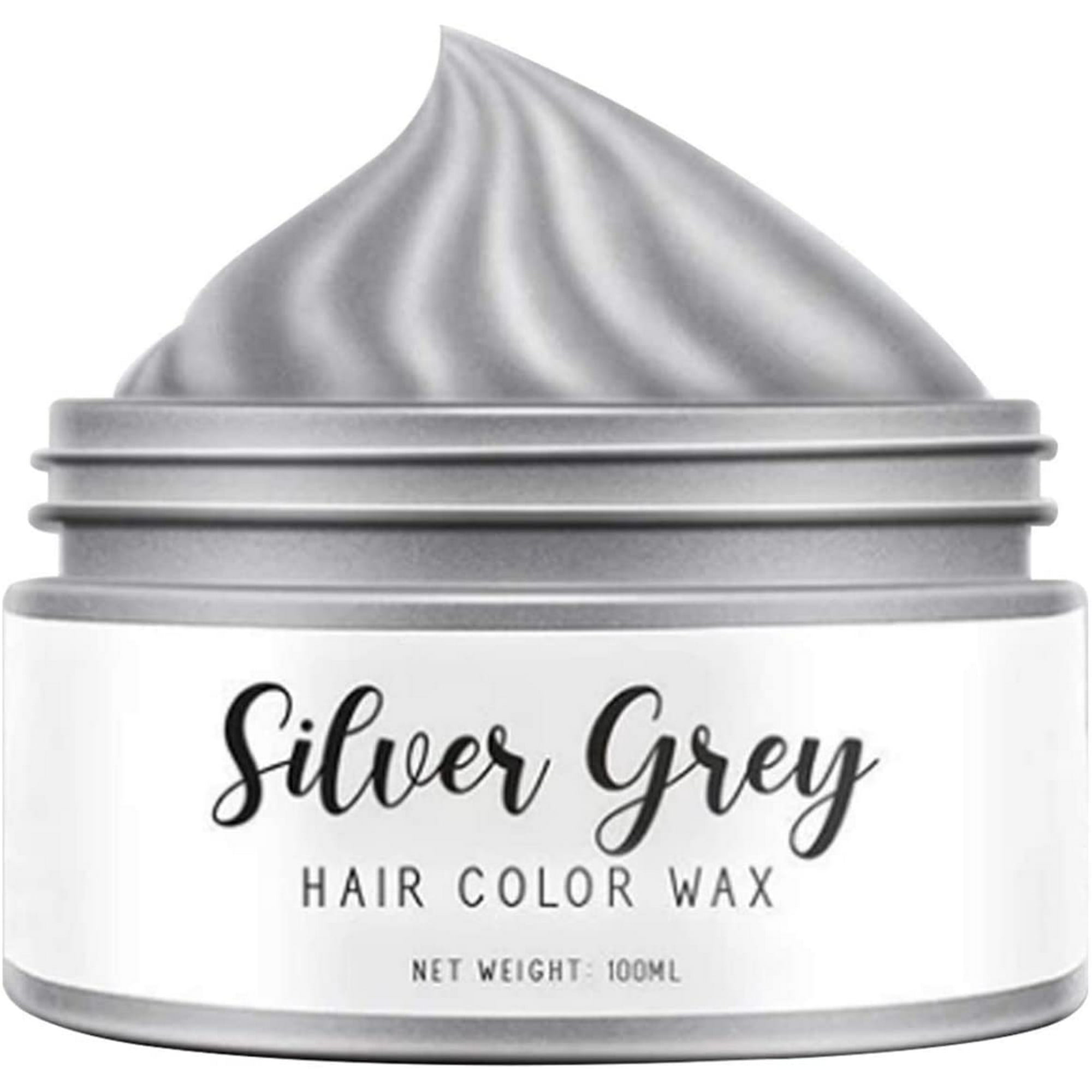 Silver Grey Hair Color Wax, Temporary Colors Hair Dye Beauty Care Hair  Styling Wax 1/ Oz, Coloring Mud Grey Hair Dye | Walmart Canada