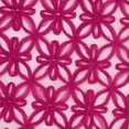 thumbnail image 5 of Zelouf Chiffon Ribbon On Mesh  , Sewing, DIY, Crafts Fabric by the Yard, Fuchsia, 5 Yard, 5 of 5