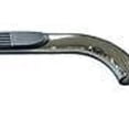 thumbnail image 4 of Value Nerf Bar DR016S With Step Pads; 3 Inch Round Bent; Polished; Stainless Steel; With Plastic End Caps; Rocker Panel Mount, 4 of 4