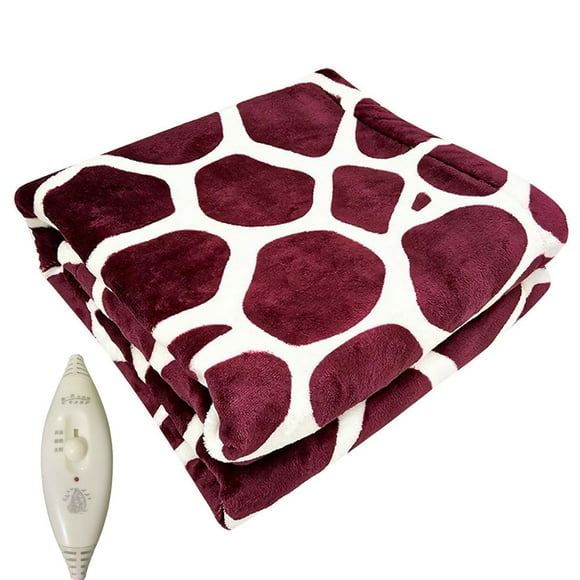 Yhmxh Heated Blanket-Electric Blanket Weighted Blanket Cozy Soft Flannel Heated Winter Blanket Blanket Heated Soft the blanket
