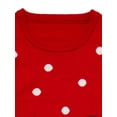 thumbnail image 4 of Minnie Mouse Girls Christmas Sweater Dress, Sizes 4-12, 4 of 6
