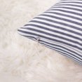 thumbnail image 7 of Unique Bargains Canvas Decorative Throw Pillow Cover 2-Pack Blue and White 18" x 18", 7 of 7