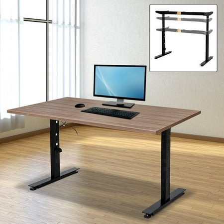 Symple Stuff Carissa Ergonomic Electric Height Adjustable Standing