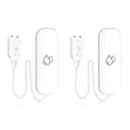 thumbnail image 1 of 2X Tuya Zigbee Water Sensor Alarm Water Leak Detector Flood Alert Overflow Security Alarm System Works, 1 of 7