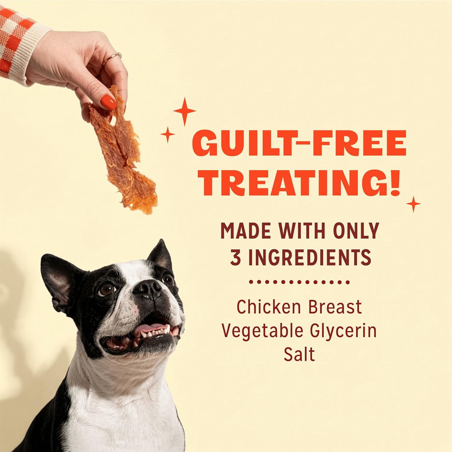(2 pack) Pur Luv Chicken Jerky Dog Treats for Dogs, Rawhide-Free, Made with Real Chicken Breast, Healthy, Long-lasting and Great Tasting Treat, No Artificial Flavors, Satisfies Dog's Urge to Chew, 16 oz