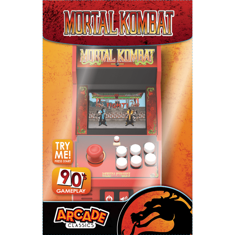 Mortal Kombat Handheld Arcade Game Color Screen
