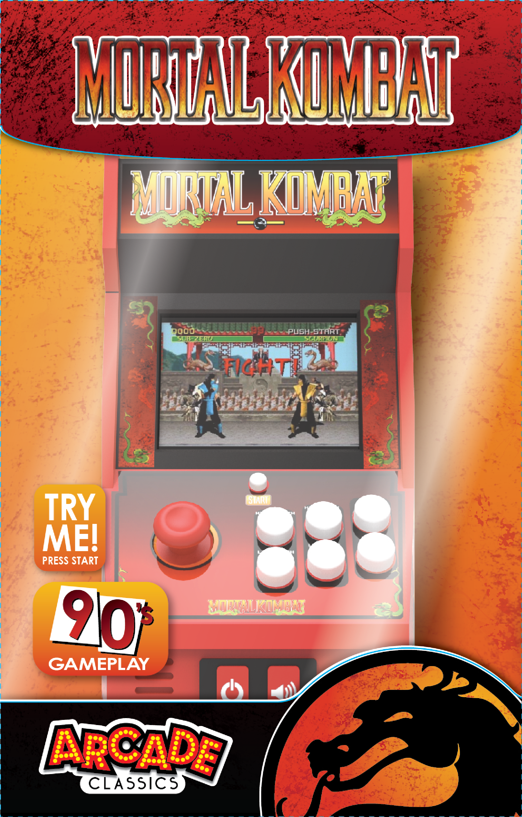 Mortal Kombat - Handheld Arcade Game - Color Screen - image 2 of 11