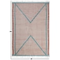 thumbnail image 3 of Casavani Handmade Geometric Outdoor Area Kilim,Red 12x18 feet, 3 of 6