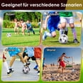 thumbnail image 4 of fastboy Waterproof Durable Size 5 Machine-Stitched Soccer Ball Four-layer And Proof Football Training Match black, 4 of 6