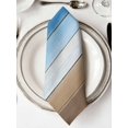 thumbnail image 2 of Cloth Napkins 1 Piece - 20x20 Inches, Blue Brown Washable Reusable Table Napkins, Gradient Wood Grain Farmhouse Country Soft & Absortbent Dining Napkin for Party Wedding Hotel Restaurant, 2 of 8