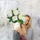 thumbnail image 5 of CaiYueKe Fake Roses Artificial Flowers for Outdoors Summer Decor, 2 Bouquets UV Resistant Fake Flower Bouquet Faux Silk Roses for Wedding Birthday Party Home Mother's Day Cemetery Decor, 5 of 6