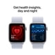 thumbnail image 5 of Funda reacondicionada de aluminio plateado para Apple Watch SE (2.ª generación) [GPS 44 mm] con Blue, 5 of 6