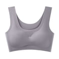 thumbnail image 1 of Ropa interior japonesa sin costuras de una pieza para mujer, sujetador deportivo de yoga con espalda descubierta de seda helada, 1 of 6