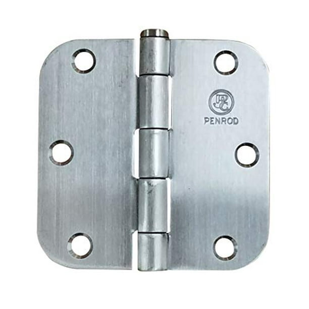 Stainless Steel Door Hinges 3.5 Inches with 5/8 Inch Radius Highly