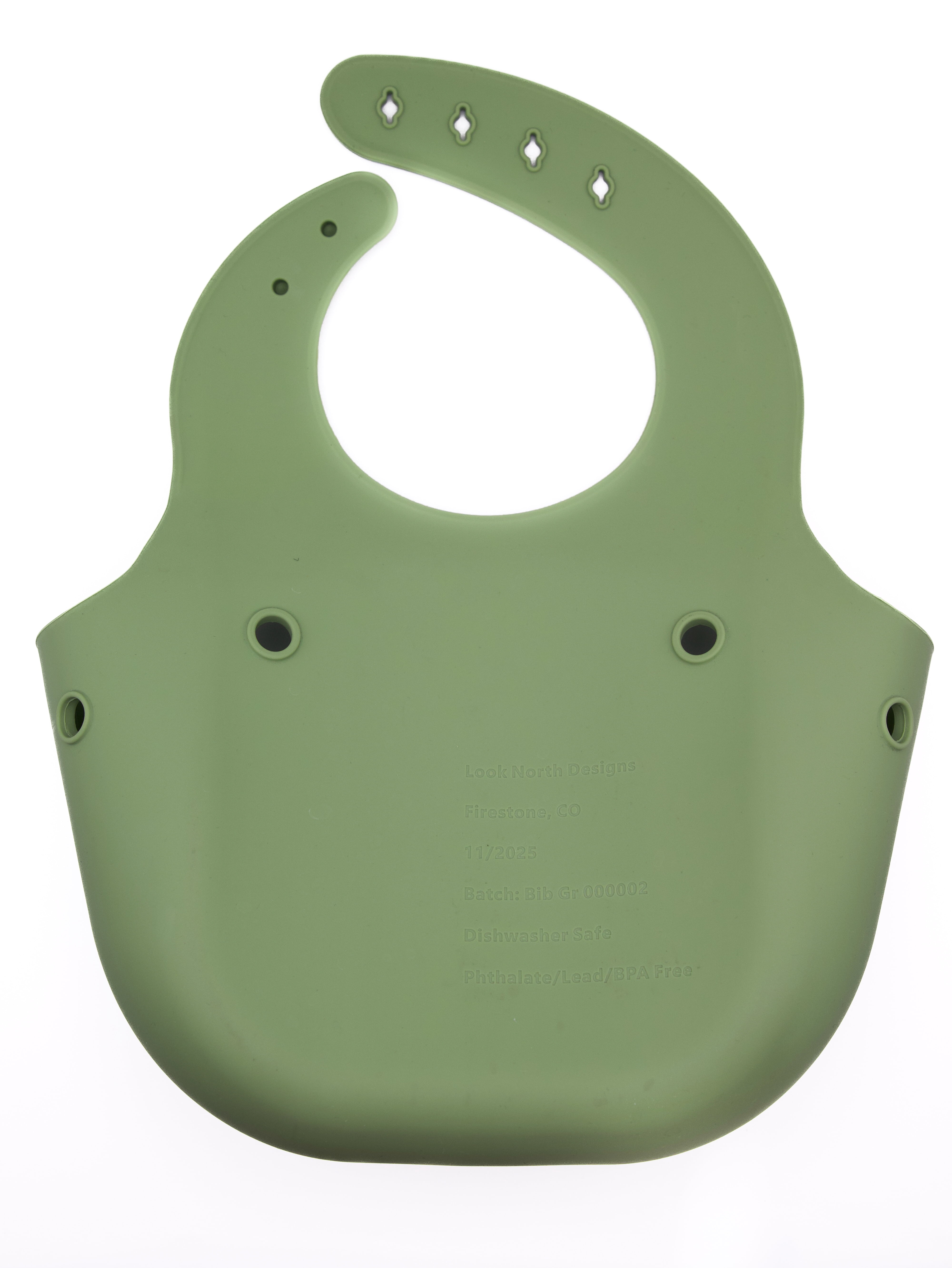 Heaveroo Silicone Vomit Bib, America's 1st Safety Compliant Vomit Bib, XL Bucket Design to Catch Vomit and other Messes