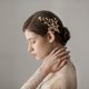 thumbnail image 2 of Perlas Rhinestone Side Hair Clip boda nupcial fiesta pelo joyería oro Sunnimix Boda nupcial pinza para el cabello, 2 of 8