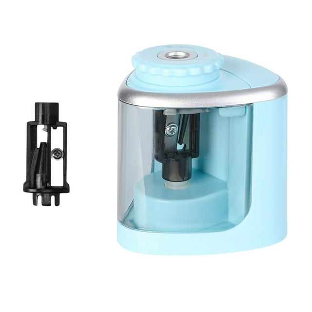 Pencil Sharpener For Students Automatic Battery Powered Sharpening Quiet Operation For Classroom and Art Supplies