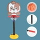 thumbnail image 4 of Ounissouiy Regalos clásicos para niños, juego de baloncesto portátil ajustable, seguro y confiable, montaje rápido Juguetes Educativos cachorro, 4 of 6