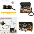thumbnail image 5 of ZUXONGSY Butterfly Book Daisy Flower Print PU Leather Crossbody Bag Purse and Wallet Set for Women - Large Multi-Pocket, Adjustable Strap, Waterproof Lightweight Travel Shoulder Bag, 5 of 5