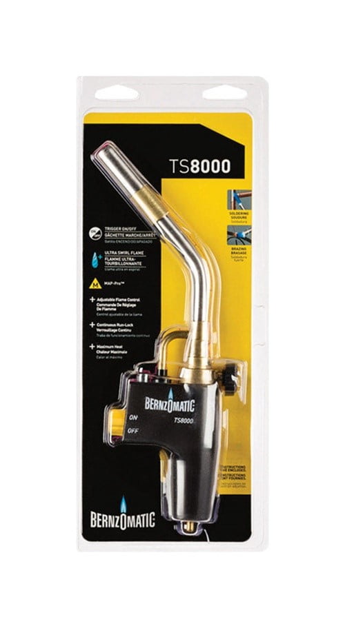 Bernzomatic Propane MAP Gas Cylinder Igniter, Max Performance High