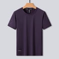 thumbnail image 6 of Leey-World Men's 2 Pack Acid Wash Cotton T-Shirts Oversized Unisex Short Sleeves Summer Casual Basic Tee Tops Men's T-Shirts(Purple,3XL), 6 of 9