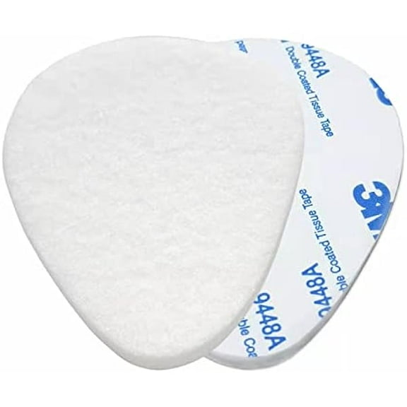 Metatarsal Felt Foot Pads (1/4" Thick- 18 Pieces) Metatarsal Pads for Pain Relief Forefoot, Ball of Foot Cushions for Women & Men Plantar Fasciitis Neuroma