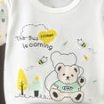 thumbnail image 5 of KPOPLK Toddler Baby Girls Clothes 0 3 6 9 12 18 Months 2T 3T 4T T-shirt + Linen Shorts Cute Summer 2Pcs Outfits Set(6-12 Months,White), 5 of 5