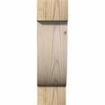 thumbnail image 2 of 4"W x 6"D x 14"H Alpine Rough Sawn Corbel, Douglas Fir, 2 of 9