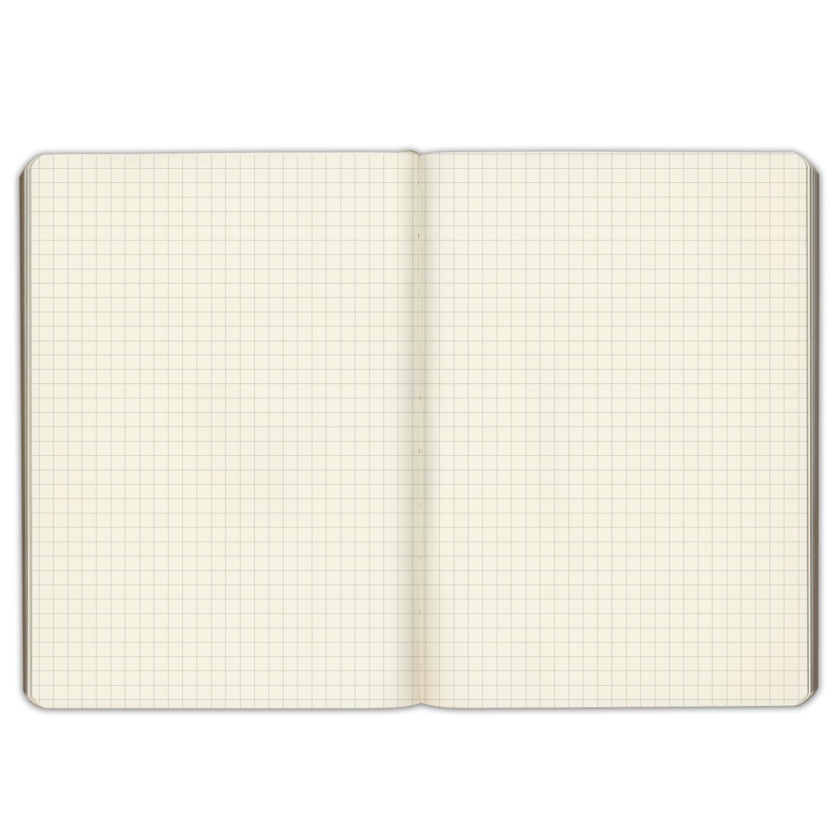 Gallery Leather Desk Grid Journal - Acadia Hydrangea - 8"x5.5"