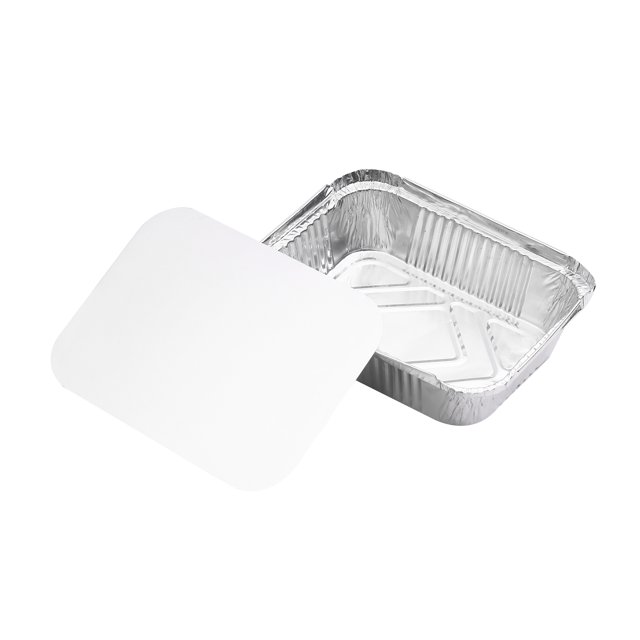 Amdohai Disposable Aluminum Foil Pan Containers Takeout Pans with Lids for
