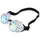 thumbnail image 1 of EeaseMX Gafas Steampunk de caleidoscopio con cristales de arcoíris y accesorios para disfraces, 1 of 7