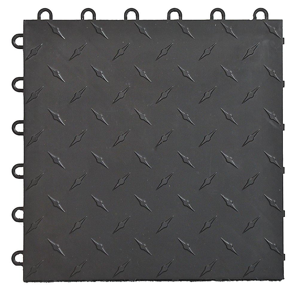 Speedway Garage Tile 789453O-50 Diamond Garage Floor 6 LOCK Diamond Tile 50 Pack,Red