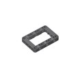 thumbnail image 1 of 10pcs high compatibility 64179 high-tech 5x7 open lifting arm MOC building block assembly particles DIY children's toys dark gray 10pcs, 1 of 5