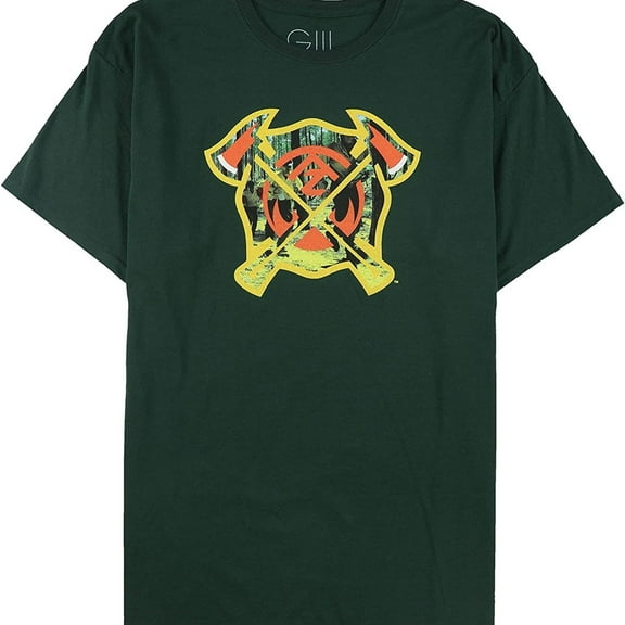 G-III Sports Mens Arizona Hotshots Graphic T-Shirt, Green, X-Large