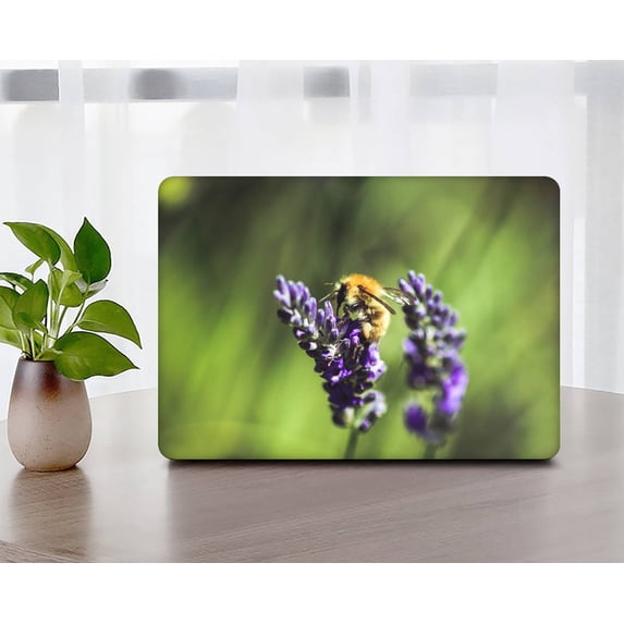 KSK KAISHEK Hard Shell for 2010/2013/2014-2017 Released Old MacBook Air 13" with Not Retina Display No USB-C Model: A1466/A1369 Flower 0923