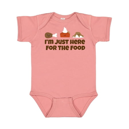 

Inktastic Thanksgiving Here for The Food Gift Baby Boy or Baby Girl Bodysuit