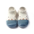 thumbnail image 1 of Zapatillas con punta, calcetines, zapatos, antideslizantes, de algodón para interiores, finos, primeros zapatos para caminar para bebé, 1 of 5