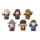 thumbnail image 1 of Set de figuras Fisher Price Little People Collector El Señor de los Anillos 6 Piezas, 1 of 2